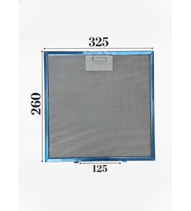 Bütün Markalar İle Uyumlu Universal Davlumbaz 32,5X26 CM Arka Ara 12,5CM Aspiratör Filtresi