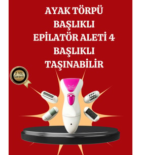 Çok Amaçlı Kadın Bakım Seti Epilasyon ve Törpü
