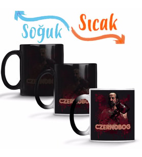 Czernobog American Gods Sihirli Kupa Bardak Porselen