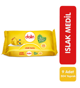 Dalin Islak Havlu Mendil 56x9 504 Yaprak