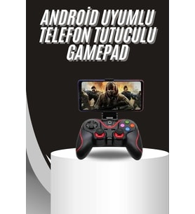 Northcity Kablosuz Oyun Kolu Bluetooth Joystick Gamepad - Android Uyumlu, TV ve PC'ye Kablosuz Oyun Deneyimi