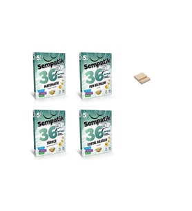 5. Sınıf Sempatik Matematik Fen Türkçe ve Sosyal Kazanım Denemeleri 4lü Set