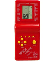 Tetris Kutulu Nostaljik Atari Oyunu Pilli Oyuncak (Kırmızı)