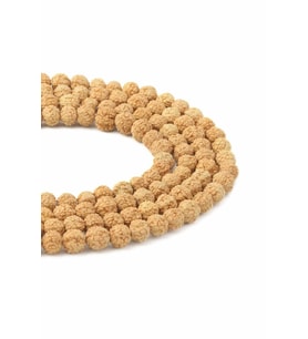 Rudraksha Doğal Taş 6x8mm Dizi