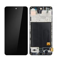 Samsung Uyumlu A515 A51 Lcd Ekran Çıtalı Tam Ekran Oled