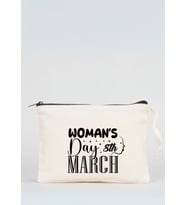 Kadınlar Günü Temalı Clutch Çanta