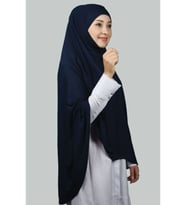 Sandy Hijab Büyük Boy Eşarp (Lacivert)