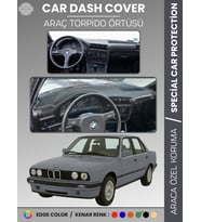BMW E30 3 SERİSİ (1982-1991) Torpido Örtüsü Ön Göğüs Koruma Torpido Koruma Tam Uyum Çatlamayı Önler