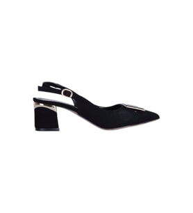 Esracan 2807 5Cm Slingback Kadın Topuklu Ayakkabı