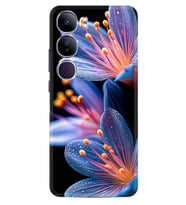 Vivo V40 Lite Kılıf Boutique Baskılı Resimli Rekli Çiçekler Pcode -015