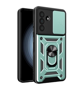 Galaxy A37 5G Pars Lens Yüzüklü Silikon - Yeşil