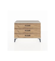 Arges Şifonyer 3 Çekmeceli 88x30x64 Aytaşı-Çam