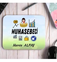 Muhasebeciye Hediye İsimli Mouse Pad (STD)
