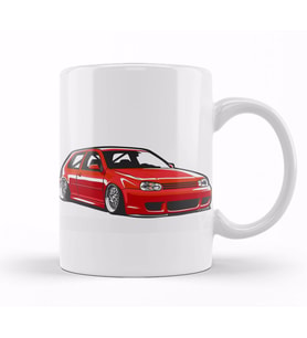 Stanced  Out  Golf MK4 Kupa Bardak Porselen
