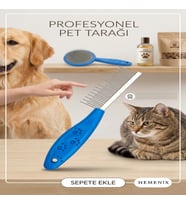 Profesyonel Kedi ve Köpek Sağlık ve Bakım Tarağı