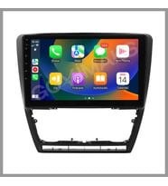 SKODA OCTAVİA 2005-2012 UYUMLU SİYAH 6GB RAM 128GB HAFIZA ANDROID MULTIMEDIA