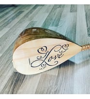 BAĞLAMA LOVE DESENLİ UZUN SAP TAM SET SAZ