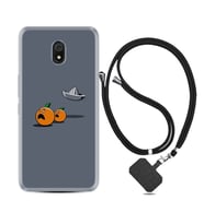 Xiaomi Redmi 8A 8 Pro 9C 9T 10C 11T Pro Kılıf Boyun Askılı Silikon Orange Escape 1374