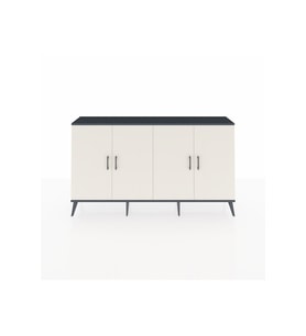 Arges Konsol 4 Raflı 4 Kapaklı 176x30x99 Antrasit-Aytaşı