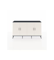 Arges Konsol 4 Raflı 4 Kapaklı 176x30x99 Antrasit-Aytaşı