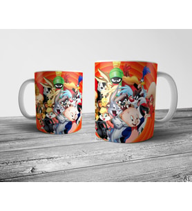 Pixxa Bugs Bunny ve Looney Tunes Kupa Bardak Model 1
