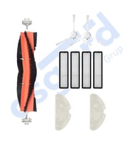 Dreame D10S, D10S PRO, D9 MAX GEN2 Uyumlu 1 Ana Fırça 2 Yan Fırça 4 Filtre 2 Mop PKT-iasgf0000175