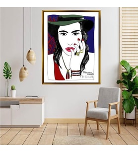 Altın  Çerçeveli tablo n978