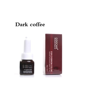 Goochie Kalıcı Makyaj Microblading Boya Dark Coffee
