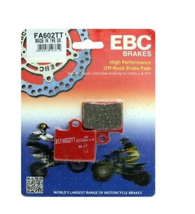 Ebc Fa602Tt 2011-2020 KTM 85 SX Uyumlu Arka Fren Balatası Karbon Balata