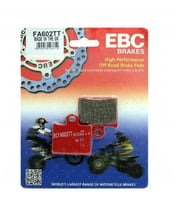 Ebc Fa602Tt 2011-2020 KTM 85 SX Uyumlu Arka Fren Balatası Karbon Balata