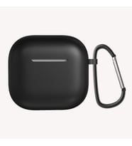 Apple Airpods 4 Uyumlu Zore Standart Silikon Kılıf (Siyah)