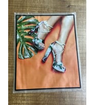 21X17 CM KADIN AYAKKABI ARMA YAMA DİKİŞ HOBİ AKSESUARI