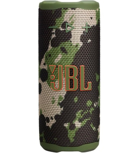 Bluetooth hoparlör, Camuflaj, JBL Pro ses, AI Sound Boost, IP68 su geçirmez ve toz geçirmez, ambiyans aydınlatması, 14 saate kadar çalma süresi, Auracast çoklu hoparlör bağlantısı, JBL