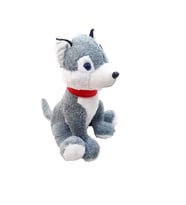 50 cm Pelüş Oturan Husky 5736