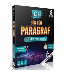 Strateji Yayınları 8. Sınıf Paragraf Gün Gün Soru Bankası