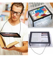 Led Işıklı Kitap Okuma Büyüteç