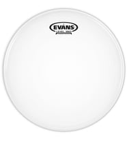 Evans B12G12 G12 Coated Tom ve Trampet Derisi (12 inç - Tek Kat - Beyaz)