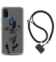 Samsung M21 M22 M23 M30 M31S M32 Kılıf Boyun Askılı Silikon Purest Evil 1627