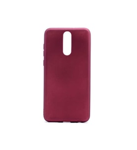 Huawei Mate 10 Lite Uyumlu Kılıf Zore Premier Silikon Kapak (Mürdüm)