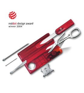 Victorinox  VT 0.7300.T Swisscard Lite Krmzı Şeff
