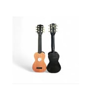 Hawiian U202-NT 6 Telli Çocuk Gitarı (Naturel)  Doğal Ahşap Görünümü Yumuşak Teller Sayesinde Parmak Acıtmaz İdeal Eğitim Gitarı