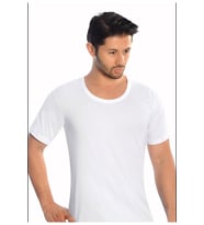 PENYE BİSİKLET YAKA (Beyaz)