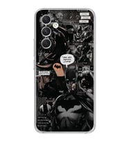 Samsung Galaxy S23 FE Uyumlu Batman Aesthetic Tasarımlı Şeffaf Telefon Kılıfı
