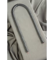 Hematit Doğal Taş Kahverengi Balık Sırtı Kesim 5x7mm Dizi