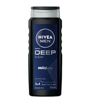 Nıvea Men Duş Jeli Deep Clean Maxx Tech 500 Ml