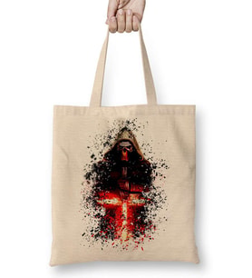 Kylo Ren Star Wars Bez Çanta Uzun Saplı