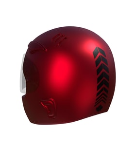 2 Adet Sport Kask, Araba Ayna Jet Siyah Kask Sticker Çınar Extreme