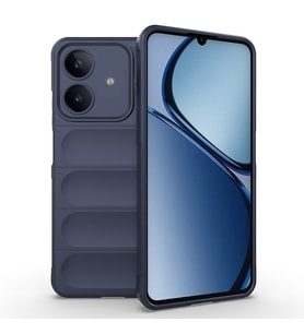 Realme C63 Uyumlu Kılıf Esnek TPU Oyuklu Arka Yüzey Tasarımlı Zore Etnik Silikon Kapak