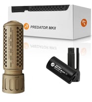 ACETECH PREDATOR MKII TAN QD + BRIGHTER R Tabanca ve  Tufek Adaptor SET ÇÖL RENGİ