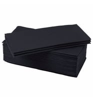 Servis Peçete 38x38 cm 25 Adet Siyah Renkli Peçete